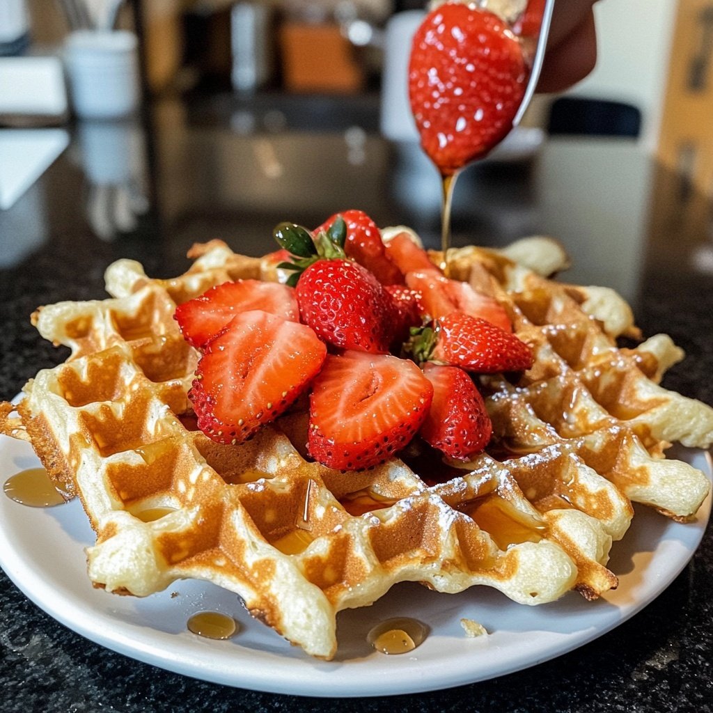 Waffeln selbst gebacken