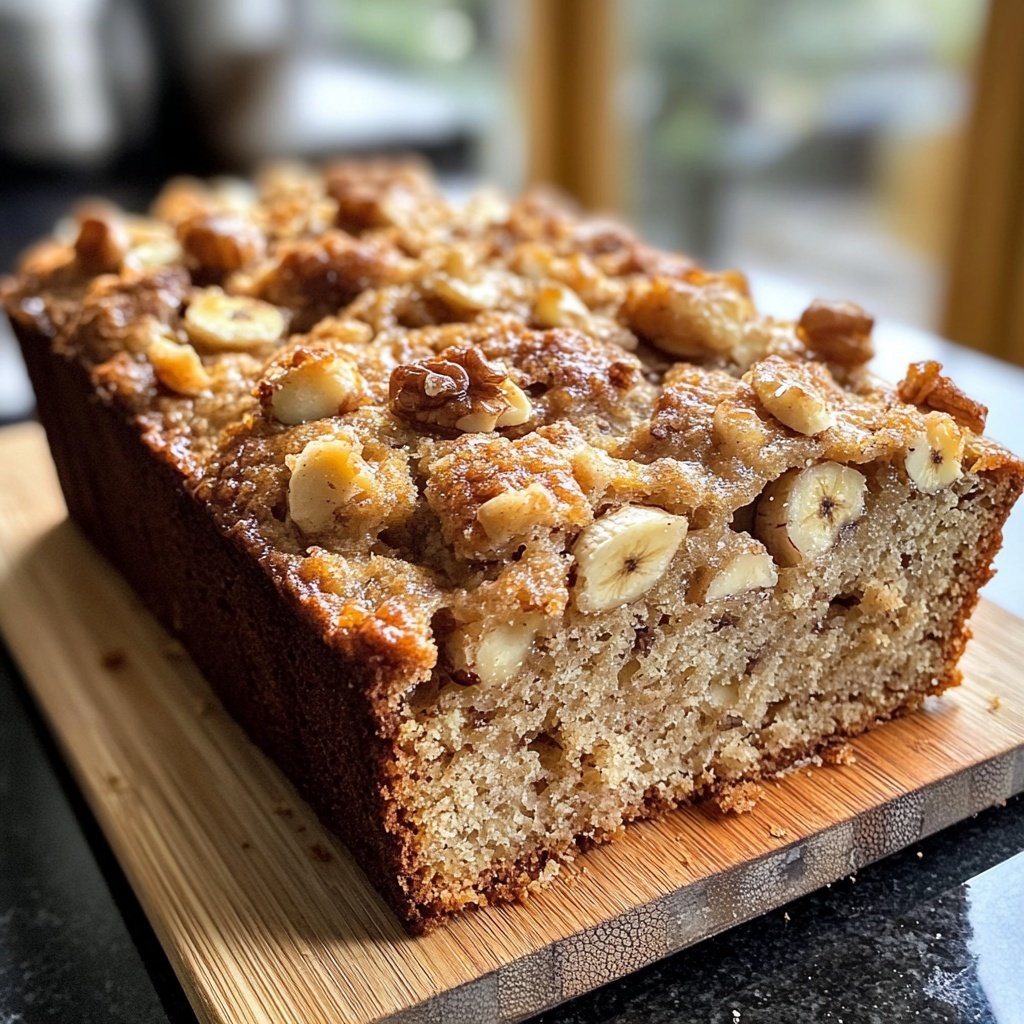 Bananenbrot ohne Zucker