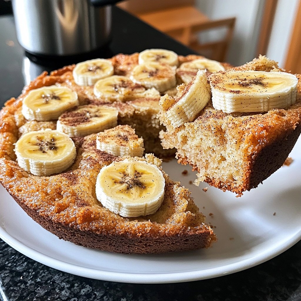 Bananenkuchen mit Zimt