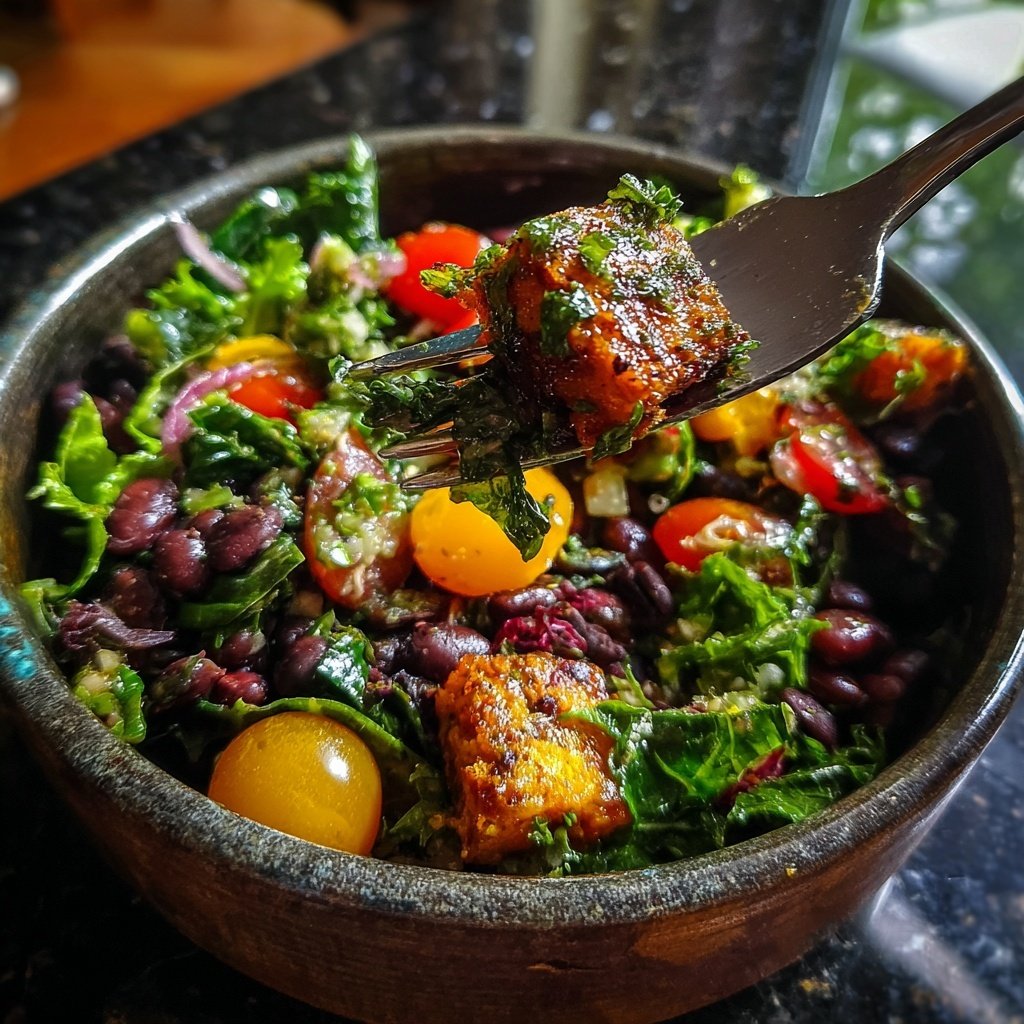 Salat Zum Grillen Mit Bohnen