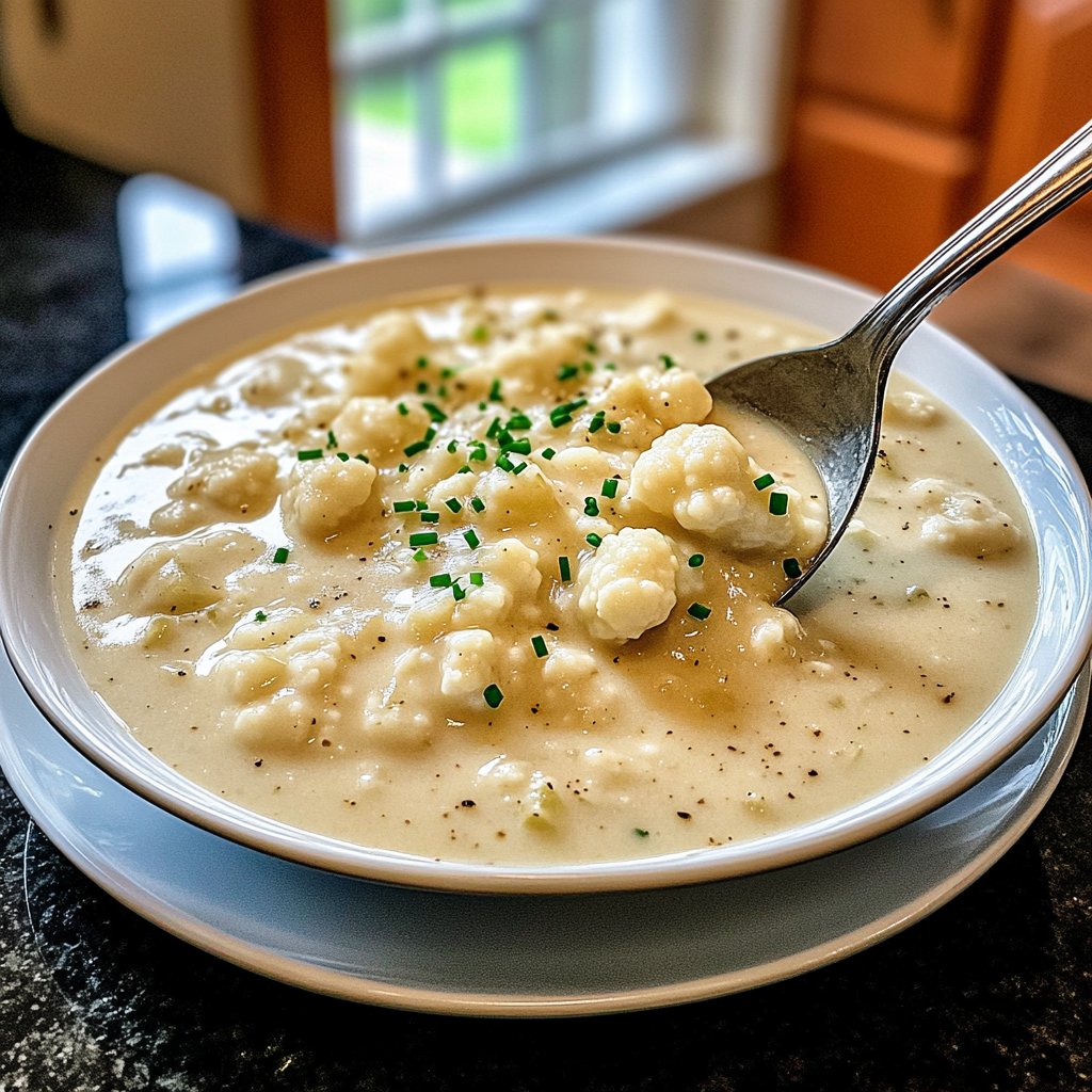 Blumenkohlsuppe für den Alltag