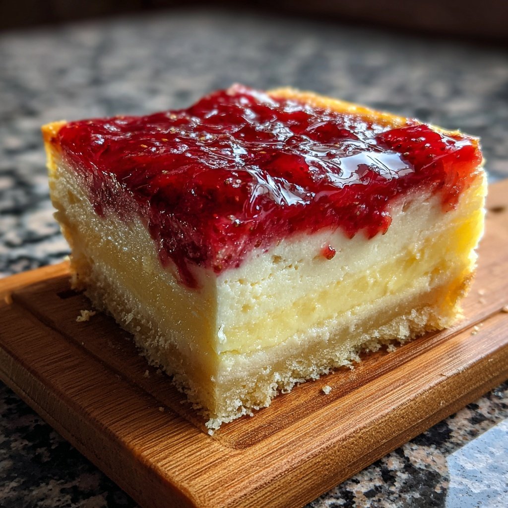 Erdbeer Pudding Kuchen Vom Blech