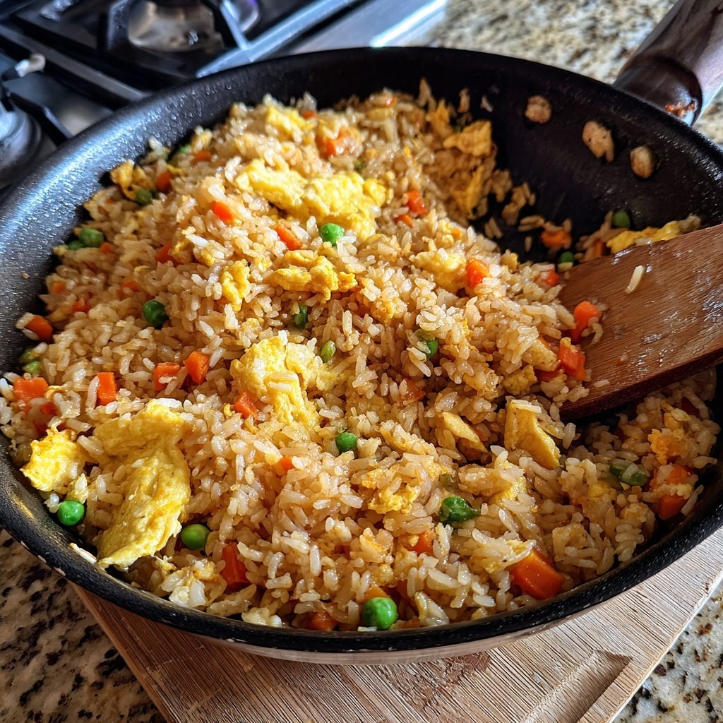 Gebratener Reis mit Ei