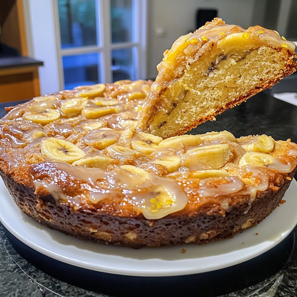 Bananenkuchen mit Zitronennote